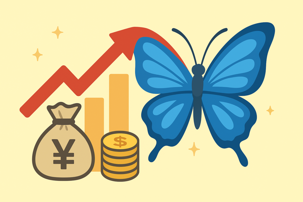 現在の画像: FX自動売買butterfly